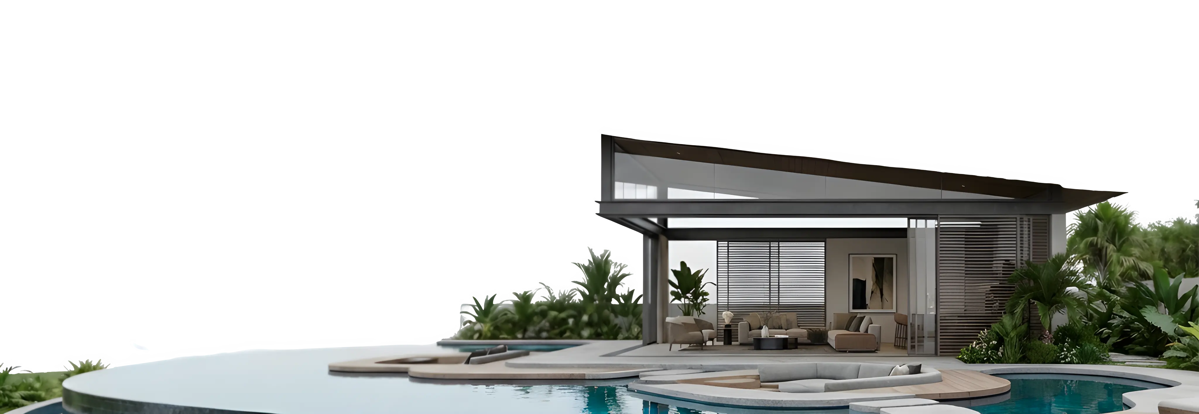 Aquatic engineering design for commercial swimming pools featuring hydraulic systems and structural engineering plans